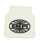Mud Flaps, White withÂ Black Logo, Type 1, Pair