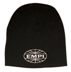 Embrace style and warmth with the Black EMPI Knit Beanie! Made from a soft cotton-blend yarn, this classic beanie offers exceptional comfort and breathability for any season. Whether you’re braving winter chills or enjoying a cool summer night, this stylish accessory is a must-have. Order yours now and elevate your wardrobe!