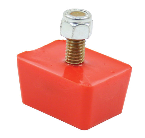 Urethane Rectangle Bump Stop, Pair