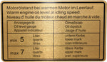 Stay on top of your Porsche 911’s maintenance with our Body Decal Oil Level! This durable decal allows for quick and easy monitoring of your oil level, helping to prevent engine issues. Perfectly designed for effortless application, it’s a must-have for any 911 enthusiast who values both style and practicality!