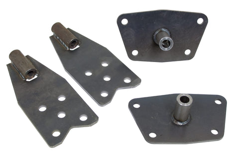Conversion Plate, Stock VW Torsion Housing, 4 piece. Kit Offset to Clear Stock Housing