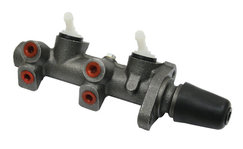 Maximize your braking performance with our 20.6mm bore Dual Circuit Master Cylinder, essential for 4-wheel disc brake applications. The stock master cylinder can't supply the needed pressure or bias. Designed for standard Beetles and Super Beetles, this unit ensures enhanced safety and control on the road. Upgrade your setup now!