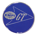 EMPI / GT Logo, Blue, 36mm Fits Horn Button 79-4024/25/56/57/58, Set of 4