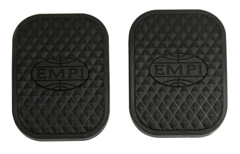 Pedal Pads Clutch / Brake, with EMPI Logo, Pair