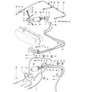 Fuel Pump Mount for Porsche 911, 912, (1965-73) and 914 (1970-76) Guaranteed Fitment 24 Month Unlimited Mileage Warranty High Quality Materials Supports and aligns to OEM specifications High-quality materials are heat and ozone resistant to maximize durability Aligns and supports fuel pump per OE specifications Reduces pump vibration and restores smooth operation #40 in diagram. One required per car. Replaces: 901 501 864 00, 90150186400