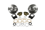 Deluxe Rear Disc Brake Kit, 4x130 with14x1.5mm threads I.R.S. 68 & later & Swing Axle 68, Cast Brackets