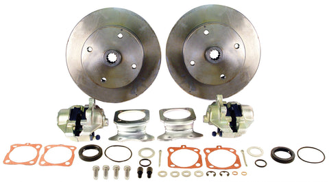 Rear Disc Brake Kit, 4x130 with14x1.5mm threads Swing Axle, 58-67