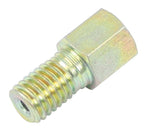 Get the right fit with our Brake Line Adapter for P/N 22-6123-B & P/N 22-6124-B calipers! Designed for older production, this adapter has a female I.D. of 10mm x 1.00 and a male O.D. of 10mm x 1.50. Perfect for ensuring your braking system operates efficiently and safely. Don’t compromise on quality—purchase your adapter now!