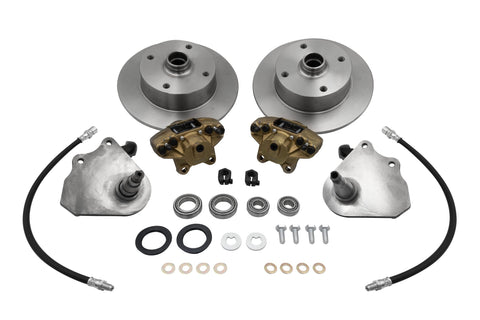 Front Disc Brake Kit, Link Pin, 4x130 with 14x1.5mm threads
