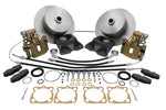 Deluxe Rear Disc Brake Kit, Blank (not drilled), I.R.S. 68-72 & Swing Axle 68, Cast Brackets