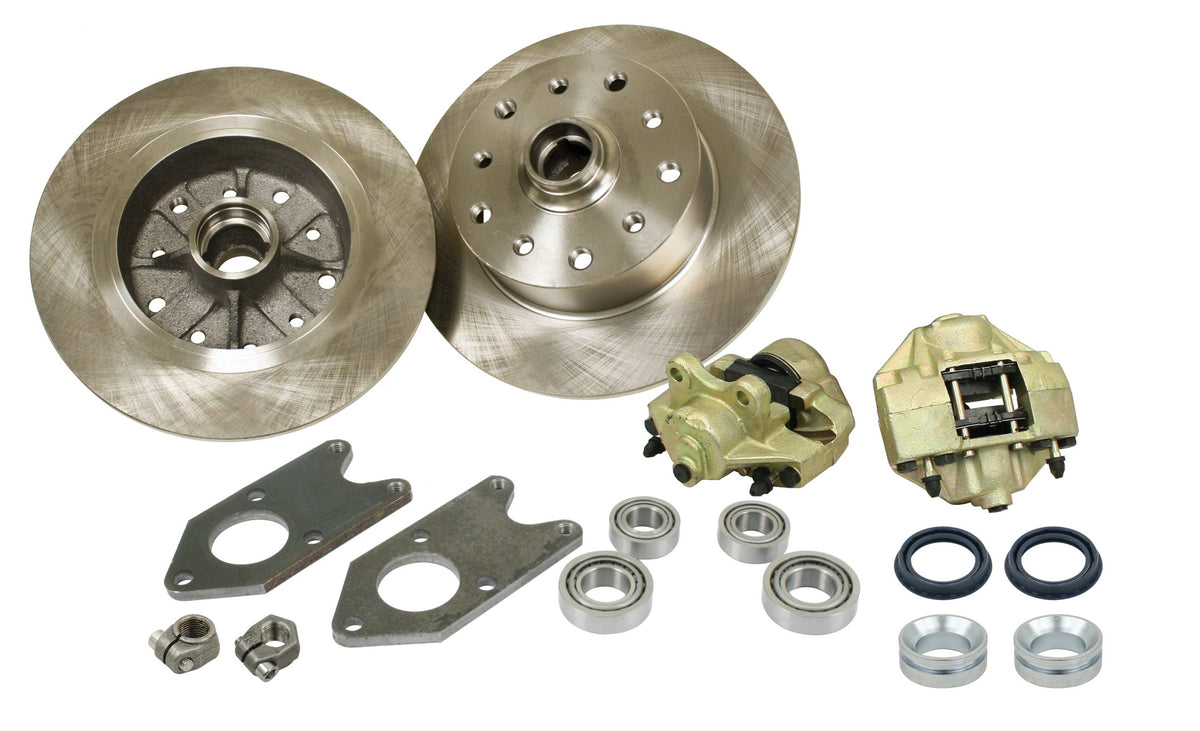 Link Pin Bolt-On Disc Brake Kit, Double-Drilled 5x130 with 14x1.5mm th ...