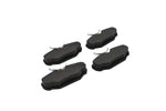 Premium Brake Pads, Set of 4, For P/N: 22-6123-B & 22-6124-B Calipers