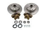EMPI Ball Joint Front Disc 4/130 Drilled & Slotted Brake Kit Without Spindles