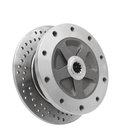 DRILLED REAR DISC BRAKE ROTOR, 5 LUG PATTERN