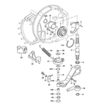 Improve your clutch system with this direct-fit release fork, designed for Porsche 911 models. Attaches securely to the clutch release shaft and cable, built with high-quality materials to resist heat. Includes a 24-month unlimited mileage warranty. Replaces 915 116 712 03, 91511671203. #1 in Diagram.