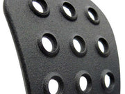 Rennline Perforated Aluminum Dead Pedal for Porsche 911 Targa/Cabriolet, Porsche 924, 944, and 968