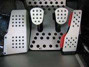 Rennline Pedal Set - 4 Piece - Perforated - Porsche