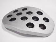 Rennline Aluminum 4 Piece Pedal Set with Rubber Grips for Porsche 911 964, and 993 Coupe