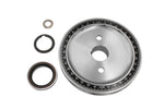 Discover EMPI's Steel Billet pulleys, designed to enhance your engine's longevity! Weighing around 3 1/2 lbs, these pulleys effectively reduce crankshaft vibration, promoting extended engine case and bearing life. Each pulley boasts a silver zinc finish and bright white timing marks on a black background. Don’t forget to get the P/N: 9117 bolt and washer (sold separately) for complete installation!