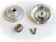 Rennline Aluminum Lock/Knob Set for Porsche 911 and 928