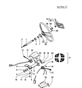 Restore your horn's function with our extended horn contact pin, designed for extended wheel hubs. Direct-fit OE replacement with high-quality construction for long life. 24-month unlimited mileage warranty. #28 in Diagram. Replaces: 914 201 305 10.