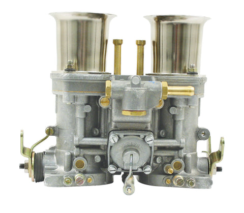 The Weber 44 IDF carburetor is a popular option for various racing purposes, suitable for both Italian sports cars and modified VW engines. With a mild engine of 2200cc, a single 40IDF is ideal, while twin 40IDFs can power engines of 2200-2400cc.