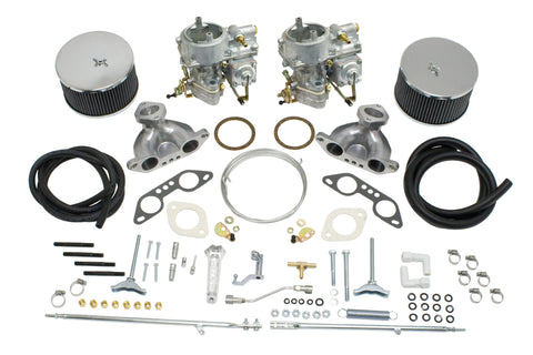 EMPI 40mm Dual Brosol / Solex Kit for 1.7–1.8L Type 2's