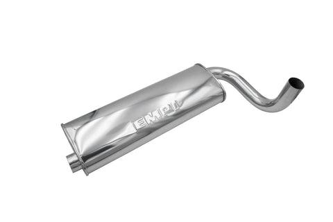 Quiet Muffler without Bend, Ceramic Coated