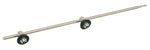 Antenna, Dual Base, Sidemount with Chrome Mounts (60" Cable)