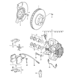 Front Brake Pad Sensor for Porsche 911 (1989-98)
