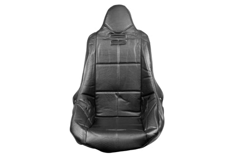 Seat Cover, Black with Square Pattern, Each