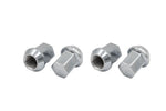 Chrome Steel 60 Degree Lug Nuts 14mm, Set of 4