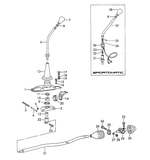 Shift Rod Boot for Porsche 911 and 912 (1965-73) Guaranteed Fitment Replacement of cracked or torn OE boot helps seal out dirt and water for maximum transmission linkage lifespan High-quality heat and ozone resistant boot material 24 Month Unlimited Mileage Warranty #29 in diagram. 1 required per car. Replaces: 901 424 292 02, 90142429202, 901 424 292 01, 90142429201