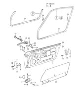 Restore your Porsche’s door function with our new door hinge bushing, compatible with 911, 912, and 930 models from 1965 to 1998. This OE-style replacement provides a precise fit and ensures long-term durability. 24 Month Unlimited Mileage Warranty. 8 required per car. Replaces 911 542 404 01.
