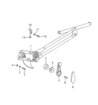 Window Crank Handle Insert for Porsche 911 and 912 (1965-75) Guaranteed Fitment 24 Month Unlimited Mileage Warranty High Quality Materials Replacement of cracked or missing factory window crank inserts to instantly restore vehicle appearance Molded to OE dimensions and shape for easy installation and proper fit #9 per diagram. 2 required per car. Replaces: 90154248220700, 901 542 482 20 700