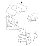 Ensure a perfect seal with our Vent Window Seal for Porsche 911 and 912 (1965-76). This EPDM rubber replacement prevents water leaks and dust ingress while restoring the original appearance. Designed for precise fit and durability, it’s heat and UV-resistant. Comes with a 24-month unlimited mileage warranty. #16 in diagram. 1 per car. Replaces: 91154213640.