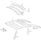 Secure your Porsche 356B, 356C, 911, 912, or 930’s headliner with our reliable Headliner Retainer. Guaranteed fitment with high-quality manufacturing ensures durability and proper function. Comes with a 24-month unlimited mileage warranty for peace of mind. Replaces: 644 555 515 00.