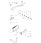 Right Outer/Left Inner Sun Visor Mount for Porsche 911 and 914 (1965-98)