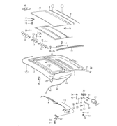 Enhance your Porsche 356A, B, C, 911, 912, or 930 (1956-98) with our Sunroof Seal. Guaranteed fitment with long-life EPDM rubber effectively seals out water and debris. The OE-style profile reduces squeaks and wind noise, while the heat and UV-resistant material ensures durability. Includes a 24-month unlimited mileage warranty. Replaces: 911 512 129 00.