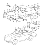 Targa Top Seal for Porsche 911 (1969-89)