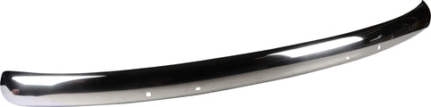 Enhance your vehicle's classic appeal with the BUMPER FRONT EARLY T-I! This OE style front bumper, made from polished stainless steel, offers a perfect blend of durability and style. Its shiny finish not only looks great but also resists corrosion for long-lasting performance. Upgrade your ride's aesthetic and functionality—get your polished stainless steel bumper today!