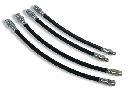 PMB Performance DirectFit Rubber Brake Lines - Set of 4 - 1964-68 Porsche 911/912