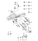 Ensure reliable interior light switch operation in your Porsche 911 or 928 with this contact switch. Direct-fit OE replacement, easy plug-and-play installation, and high-quality materials designed to handle summer cabin heat. Features alloy conductors for accurate electrical performance and a 24-month unlimited mileage warranty. #42 in Diagram. Replaces 964 613 601 00.