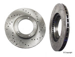 Zimmermann 20mm Front "Sport" Drilled Rotor for Porsche 911/912 (1970-83) 911S and L (1967-68)