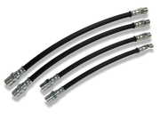 PMB Performance DirectFit Rubber Brake Lines - Set of 4 - 1969-83 Porsche 911/912