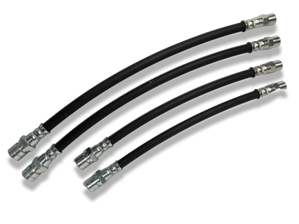 PMB Performance DirectFit Rubber Brake Lines - Set of 4 - 1969-83 Porsche 911/912