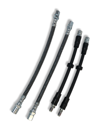 Brake Friday! PMB Performance DirectFit Rubber Brake Lines - Set of 4 - 1994-96 Porsche 993