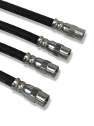 PMB Performance DirectFit Rubber Brake Lines - Set of 4 - 1970-72.8 Porsche 914-4/914-6