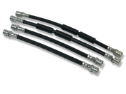 PMB Performance DirectFit Rubber Brake Lines - Set of 4 - 1973-76 Porsche 914-4