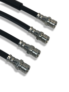 PMB Performance DirectFit Rubber Brake Lines - Set of 4 - 1973-76 Porsche 914-4